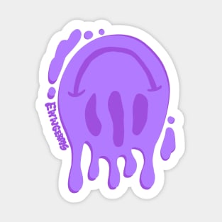 Purple Germs Sticker